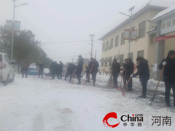 驻马店市驿城区老河乡：“雪”战到底保平安 人大代表暖民心