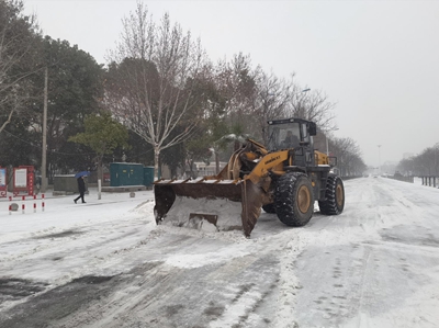 世界快报:河南罗山：以雪为令快行动 清雪除冰保畅通